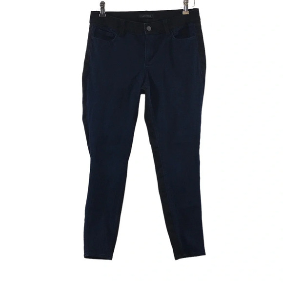 Ann Taylor The‎ Super Skinny Jeans Womens 8 Dark Wash / Black Modern Fit - Picture 1 of 9